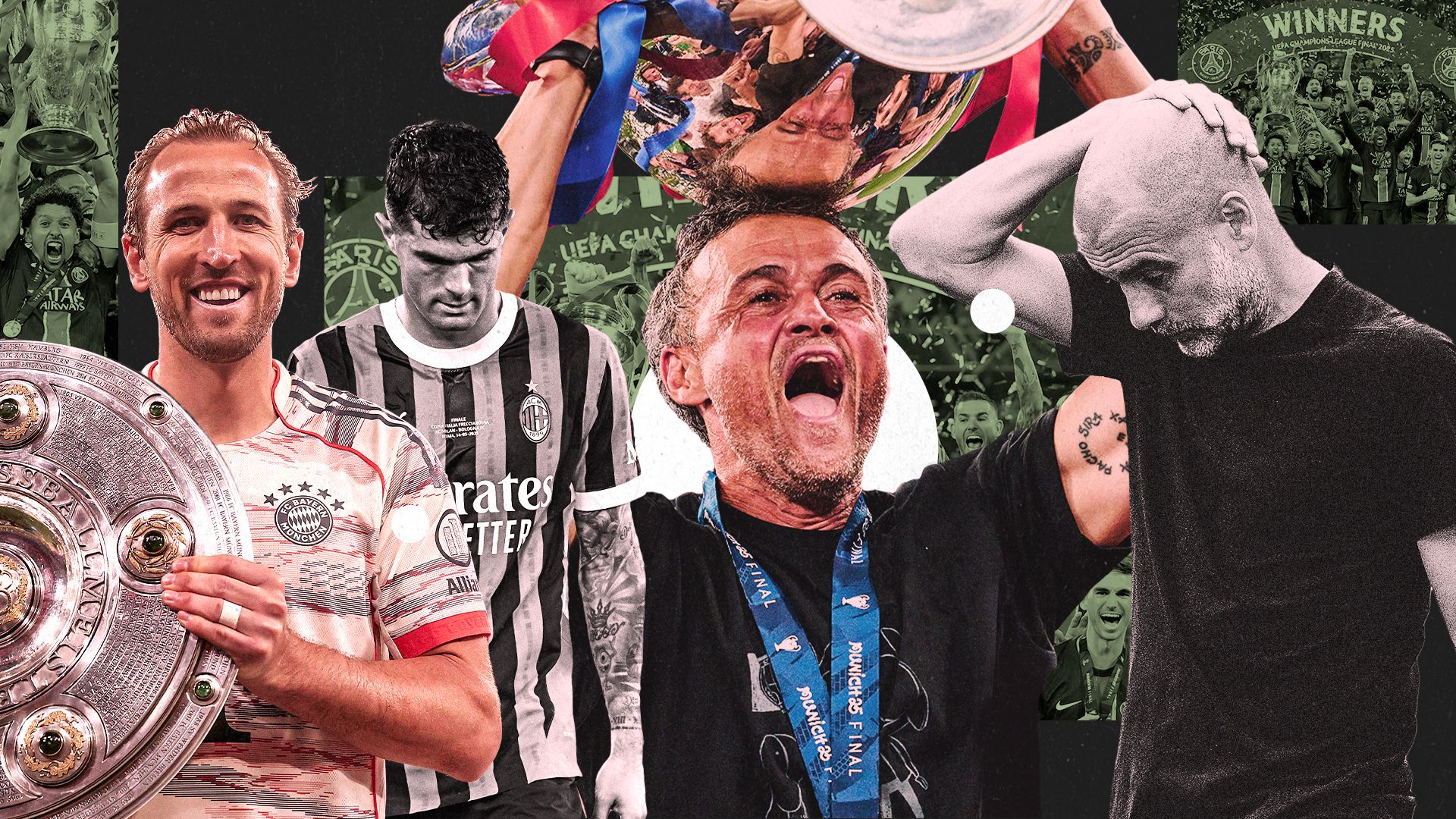 ルイス・エンリケのすべてを制覇するPSG、呪いのないハリー・ケイン